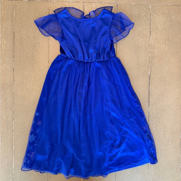 Disney Princess Frozen Elsa & Anna Fantasy Dress or Nightgown • Size S (6/6X) - Picture 8 of 13